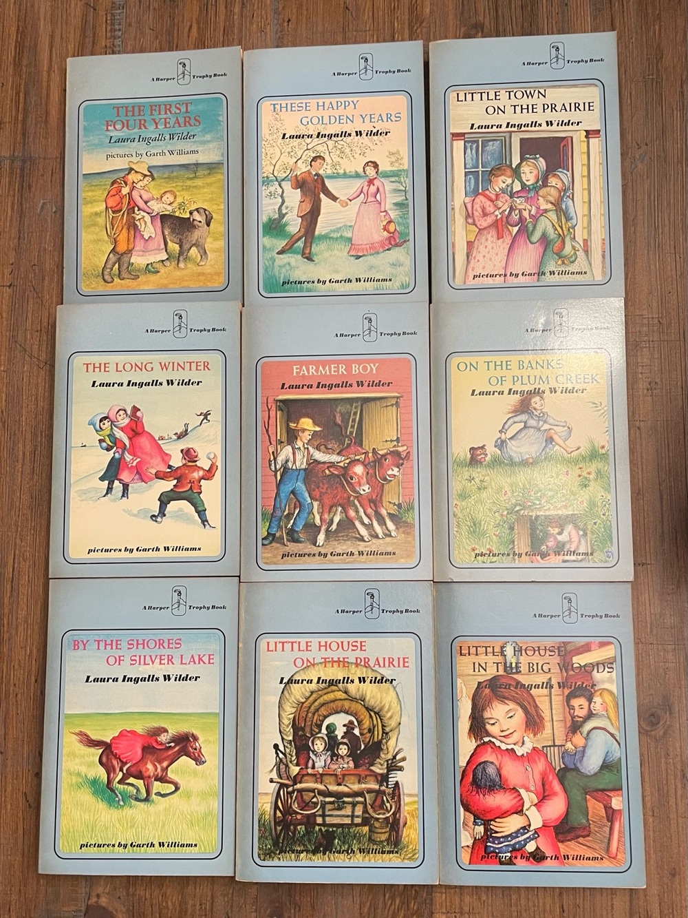 Classic Kids Book Set - Light Blue Covers